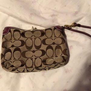 Coach wristlet/pocketbook